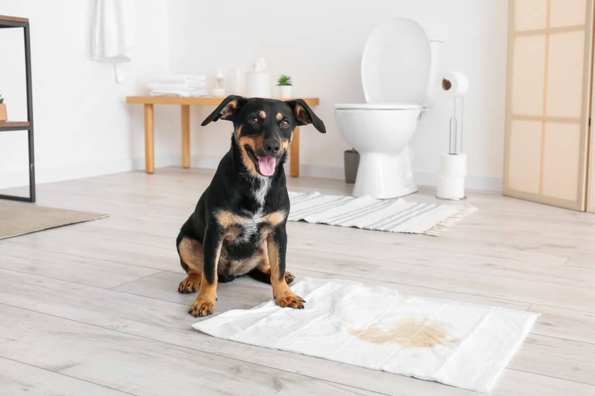 Puppy has diarrhea but still playful